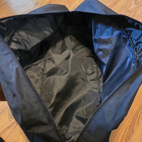 DSW Weekender Duffle Bag Black Tan Separte Shoe Compartment Gym Bag Travel Bag - Picture 12 of 15